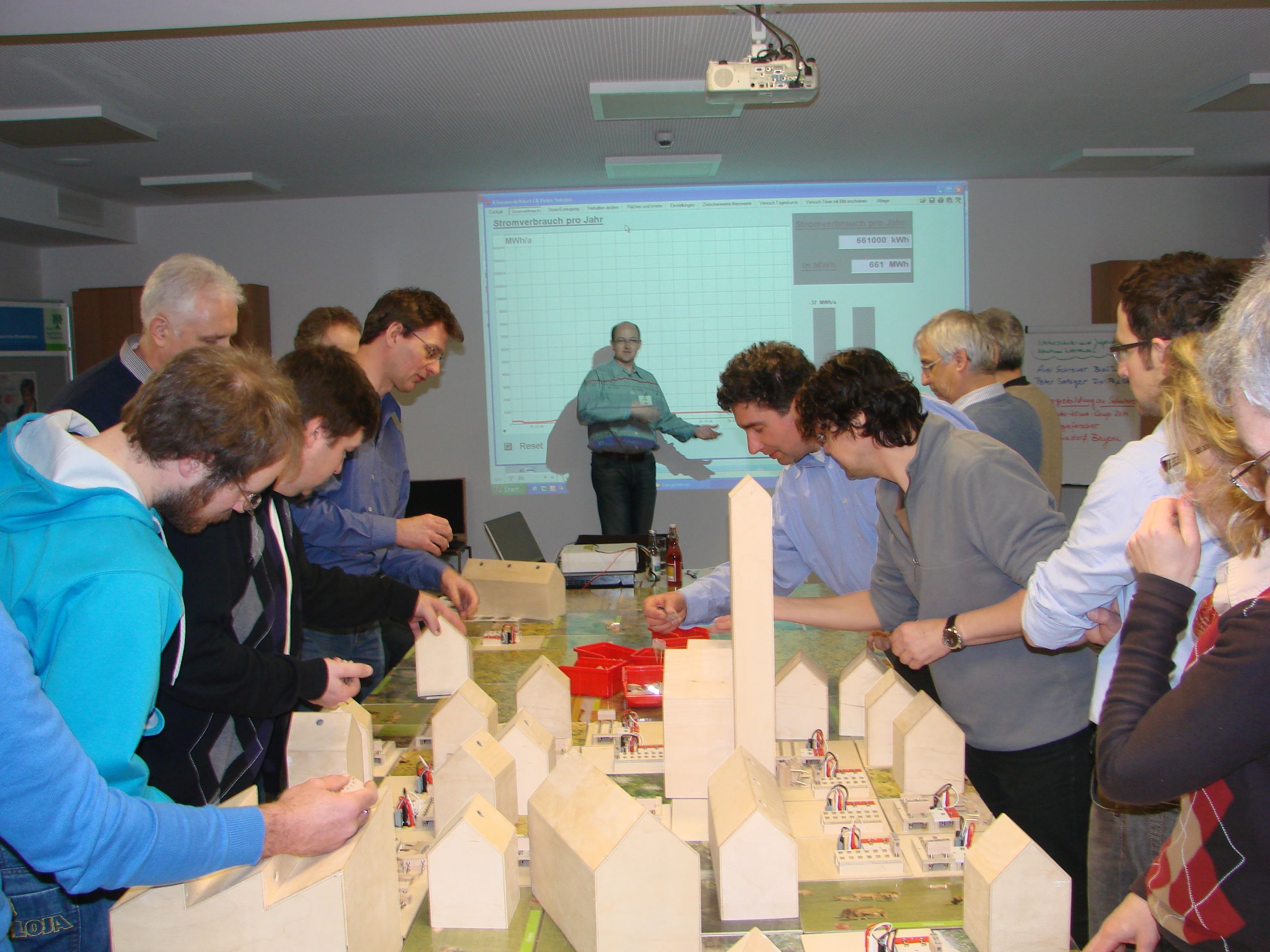 Energiespardorf im Einsatz Energiewende eigenhändig ausprobieren